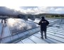 Limpieza de paneles solares fotovoltaicos en tiendas de MERCADONA